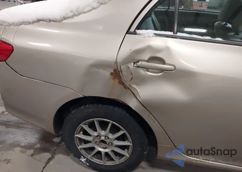 2009 Toyota Corolla Le z USA, uszkodzony, nr VIN 2T1BU40E29C178978